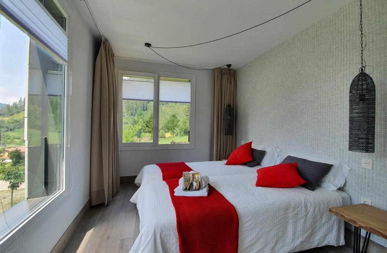 Apartamento Bergaretxe Geltokia Legazpia Exterior foto