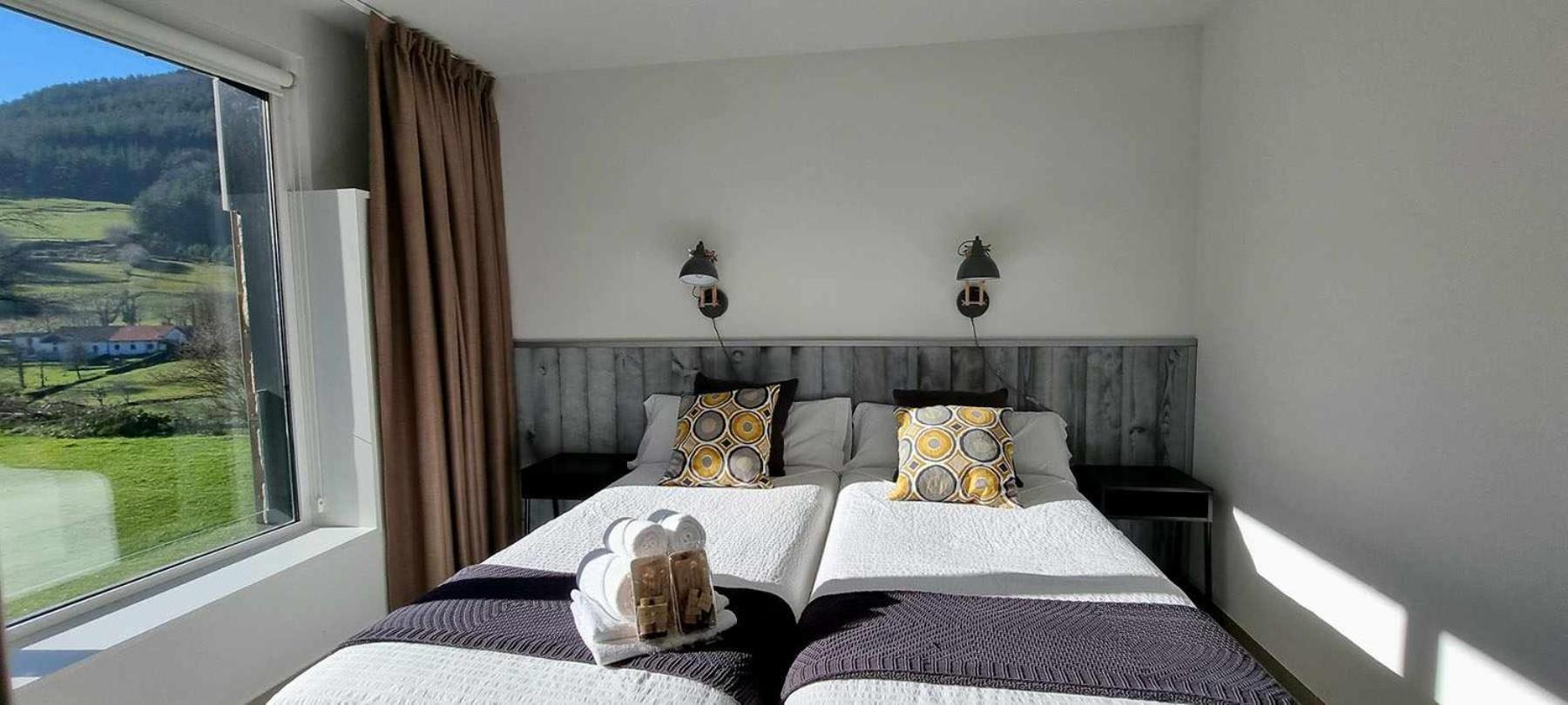 Apartamento Bergaretxe Geltokia Legazpia Habitación foto